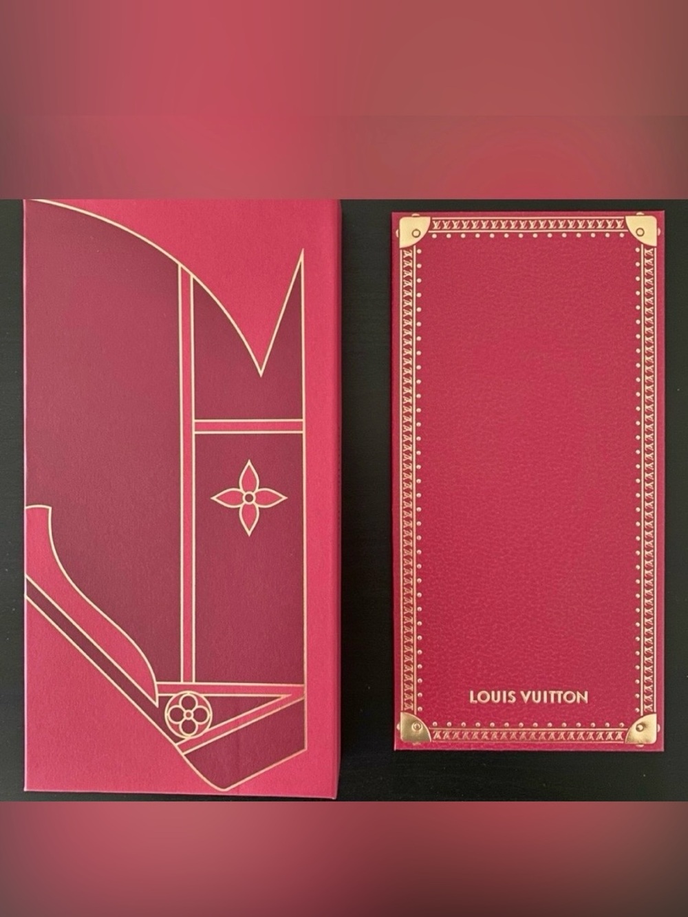 Louis Vuitton Lunar New Year Red Envelopes with Storage Box set